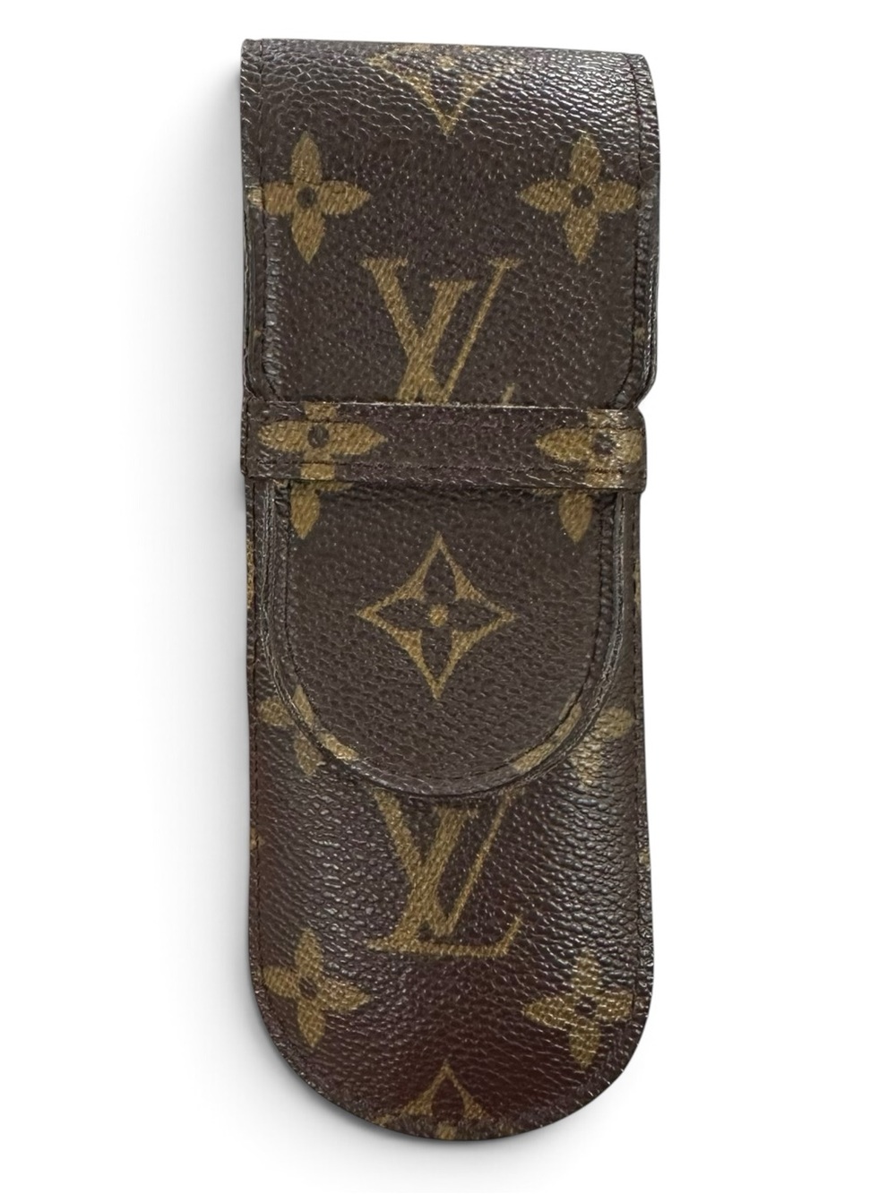 Louis Vuitton Monogram Leather & Suede Eyeglasses Pen Holder